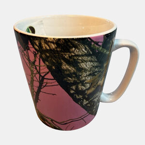Mossy Oak Pink Camo Mug 14oz